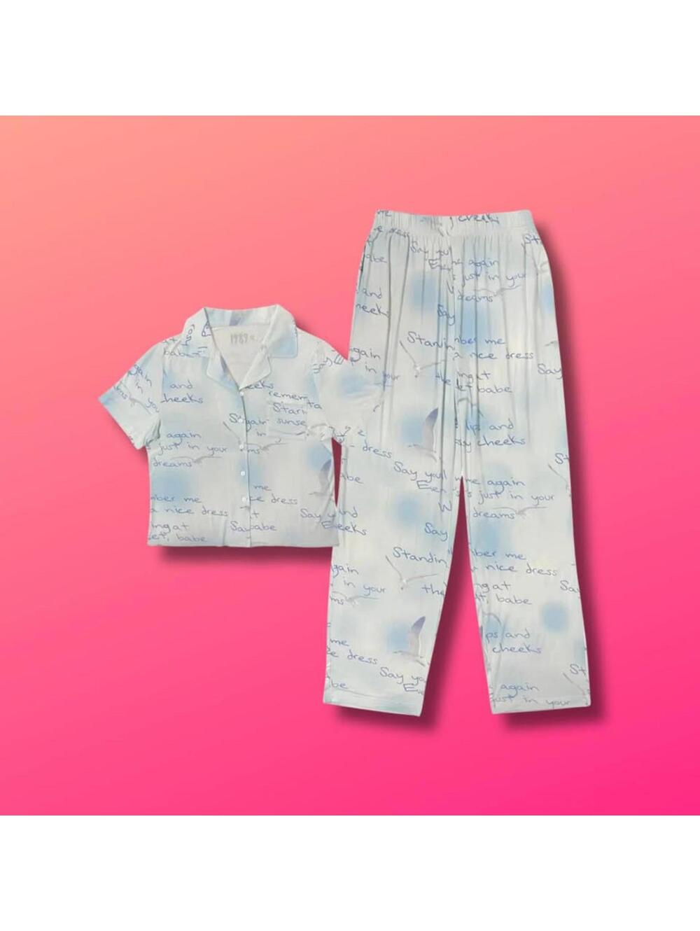 Taylor Swift 1989 Taylors Version Wildest Dreams Pajamas Small